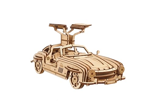 Ugears Winged Sports Coupe 3D Puzzle - 3D Holzpuzzle für Erwachsene mit Flügeltüren - 1:24 Sportwagen Modellbausätze Holzmodell-Bausätze für Erwachsene zum Bauen Geschenk zum Vatertag - 262 Teile Ugears Winged Sports Coupe 3D Puzzle - 3D Holzpuzzle für Erwachsene mit Flügeltüren - 1:24 Sportwagen Modellbausätze Holzmodell-Bausätze für Erwachsene zum Bauen Geschenk zum Vatertag - 262 Teile von UGEARS
