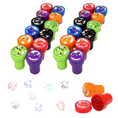UHDS 24 Stück Sonico Selbstfärbende Stempel für Kinder, Kinder Stempelset, Kreatives Geschenk für Mädchen & Jungen, Ideal für Party & Klassenzimmer Belohnungen UHDS 24 Stück Sonico Selbstfärbende Stempel für Kinder, Kinder Stempelset, Kreatives Geschenk für Mädchen & Jungen, Ideal für Party & Klassenzimmer Belohnungen von UHDS