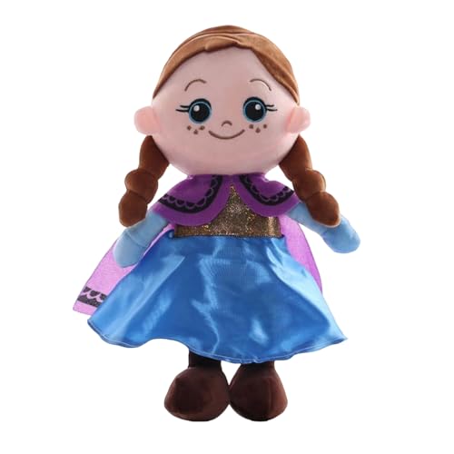 UHDS Plüsch FrozenAnna, Kuscheltier 30 cm für Mädchen Jungen zum Spielen, Gemütliches Schmusetier, Perfekte kuschelige Spielgefährten für Kinder Geburtstage und besondere Anlässe UHDS Plüsch FrozenAnna, Kuscheltier 30 cm für Mädchen Jungen zum Spielen, Gemütliches Schmusetier, Perfekte kuschelige Spielgefährten für Kinder Geburtstage und besondere Anlässe von UHDS