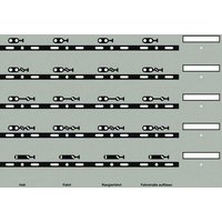 UHLENBROCK 69093 Track-Control Folie Signal-Symbole von UHLENBROCK