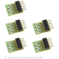 UHLENBROCK 71641 5 Stück 6-poliger Stecker NEM 651 UHLENBROCK 71641 5 Stück 6-poliger Stecker NEM 651 von UHLENBROCK