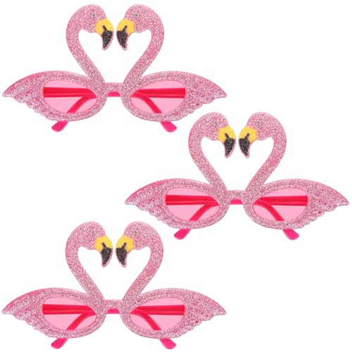 UHOMENY 3 x rosa Glitzer-Flamingo-Brillen mit Strass-Augen, Flamingo-Party-Sonnenbrille, Tier-Brillen-Dekoration für Sommer, Themen-Requisiten, Karneval, Festival, Kostümparty UHOMENY 3 x rosa Glitzer-Flamingo-Brillen mit Strass-Augen, Flamingo-Party-Sonnenbrille, Tier-Brillen-Dekoration für Sommer, Themen-Requisiten, Karneval, Festival, Kostümparty von UHOMENY