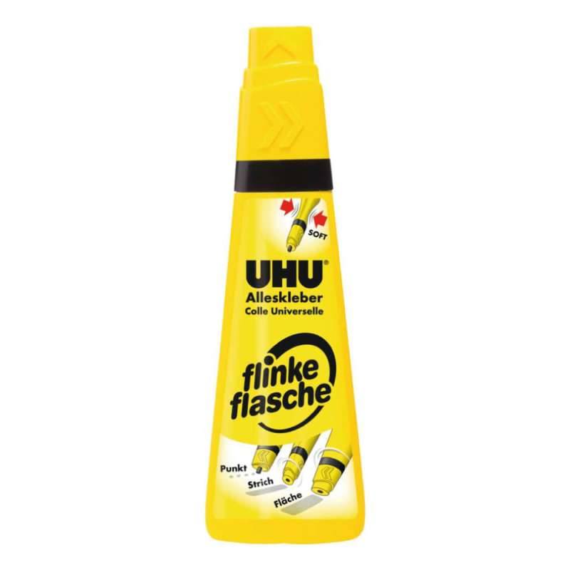 UHU Alleskleber Flinke Flasche, Füllmenge 90 g von UHU