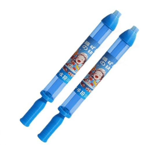 UIKEEYUIS 2X Wasserpistole Spaß Outdoor Unterhaltung oder Sommer Picknick ABS romantische Requisiten mit Wasseratmosphäre, Blau UIKEEYUIS 2X Wasserpistole Spaß Outdoor Unterhaltung oder Sommer Picknick ABS romantische Requisiten mit Wasseratmosphäre, Blau von UIKEEYUIS