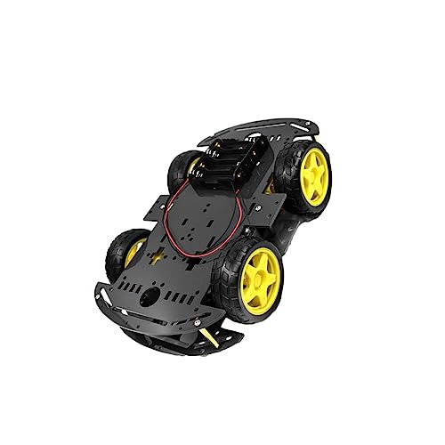 UIKEEYUIS Smart Car Stem Toy Wireless Education Supplies Fernbedienung Roboter Intelligente Feinverarbeitung Interaktives Spielzeug, Schwarz von UIKEEYUIS