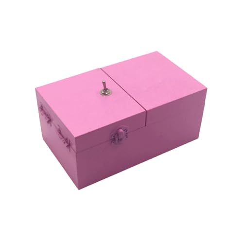 UIKEEYUIS Umweltfreundliche nutzlose Holzbox, einzigartiges Geschenk für jeden Anlass. Umweltfreundliche und geruchlose elektronische nutzlose Holzbox, Rosa von UIKEEYUIS