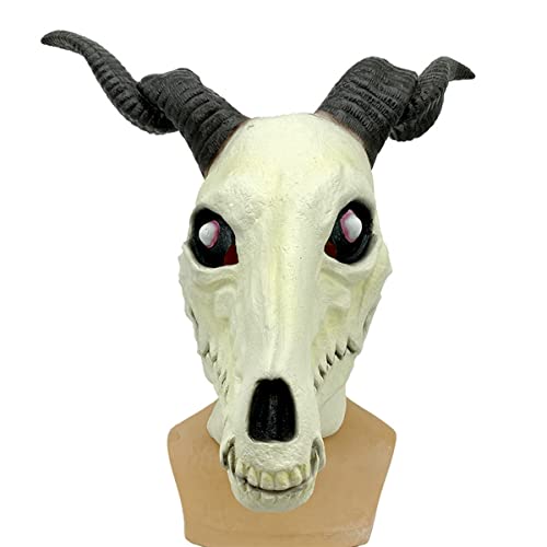 UIUKDWUC Ancient Magus' Bride Cosplay Kostüm Requisiten Schaf Skelett Maske für Halloween Party UIUKDWUC Ancient Magus' Bride Cosplay Kostüm Requisiten Schaf Skelett Maske für Halloween Party von UIUKDWUC