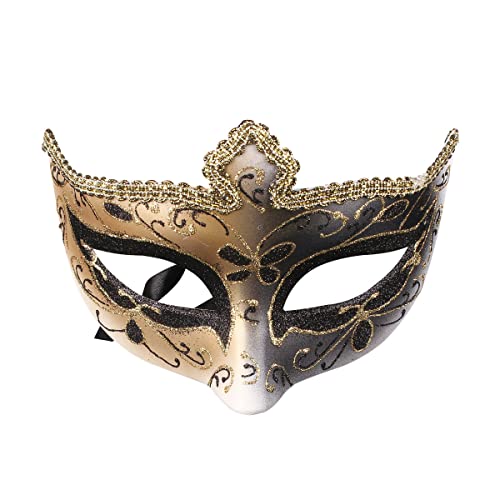 UIUKDWUC Beauty Half Face Lady Maske für Halloween Karneval Kostüm Party Requisiten UIUKDWUC Beauty Half Face Lady Maske für Halloween Karneval Kostüm Party Requisiten von UIUKDWUC