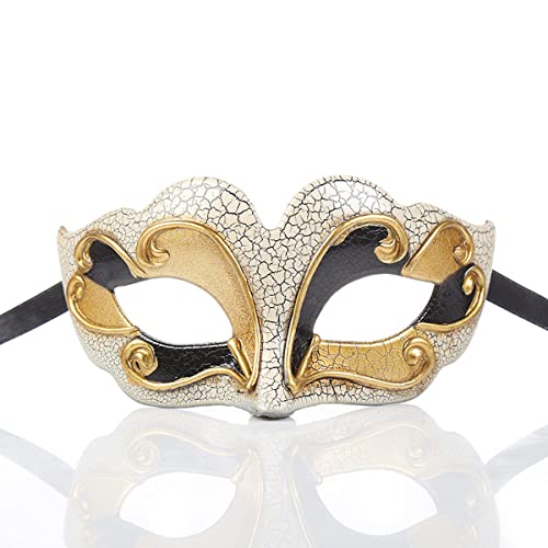 UIUKDWUC Cracked Half Face Lady Mask for Halloween Carnival Costume Party Props UIUKDWUC Cracked Half Face Lady Mask for Halloween Carnival Costume Party Props von UIUKDWUC