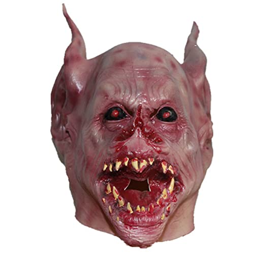 UIUKDWUC Fledermaus Monster Maske Party Gruselige Kopfbedeckung Cosplay Kostüm Requisiten für Halloween UIUKDWUC Fledermaus Monster Maske Party Gruselige Kopfbedeckung Cosplay Kostüm Requisiten für Halloween von UIUKDWUC