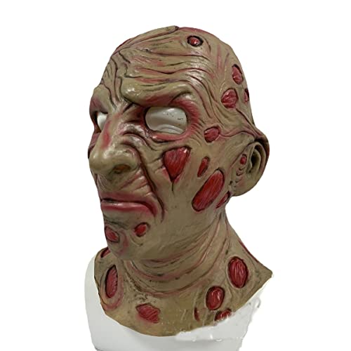 UIUKDWUC Freddy Mask Movie For Vendetta Jasons Freddy Hood Horror Mask von UIUKDWUC