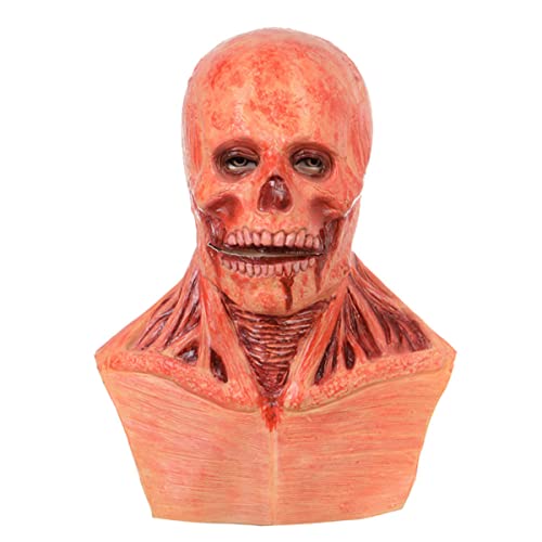 UIUKDWUC Ghosts Riders Kopfbedeckung Mund bewegliche Clownmaske Party Cosplay Kostüm Requisiten für Halloween von UIUKDWUC