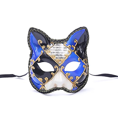 UIUKDWUC Große Katze Halloween Tiermaske Halbgesichtsmaske für Halloween Karneval Kostüm Party Requisiten UIUKDWUC Große Katze Halloween Tiermaske Halbgesichtsmaske für Halloween Karneval Kostüm Party Requisiten von UIUKDWUC