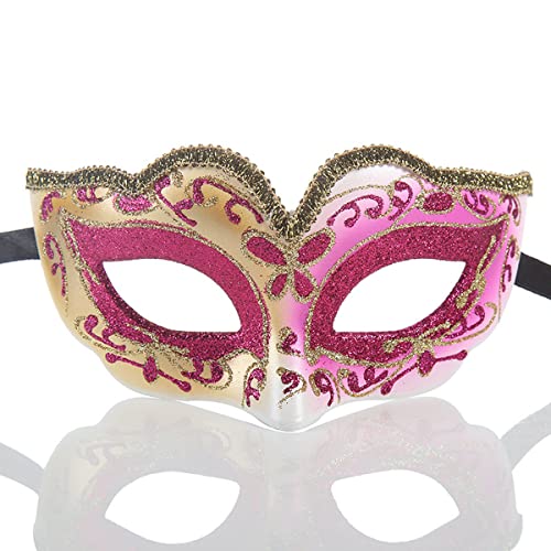 UIUKDWUC Halbgesichtsmaske Venedig für Halloween Karneval Kostüm Party Requisiten UIUKDWUC Halbgesichtsmaske Venedig für Halloween Karneval Kostüm Party Requisiten von UIUKDWUC