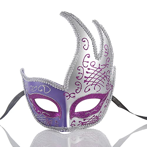 UIUKDWUC Halloween Half Face Damen Maskerade Kunststoff Karneval Kreative Cosplay Maske Bar Nachtclub Prinzessin Maske für Halloween Karneval Kostüm Party Requisiten UIUKDWUC Halloween Half Face Damen Maskerade Kunststoff Karneval Kreative Cosplay Maske Bar Nachtclub Prinzessin Maske für Halloween Karneval Kostüm Party Requisiten von UIUKDWUC