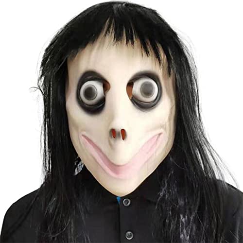 UIUKDWUC Halloween Maske Geist Vollgesichtsmaske Cosplay Kostüm Requisiten für Party UIUKDWUC Halloween Maske Geist Vollgesichtsmaske Cosplay Kostüm Requisiten für Party von UIUKDWUC