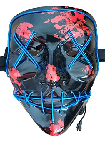 UIUKDWUC LED-beleuchtete Maske für Halloween, Karneval, Kostüm, Party, Requisiten UIUKDWUC LED-beleuchtete Maske für Halloween, Karneval, Kostüm, Party, Requisiten von UIUKDWUC