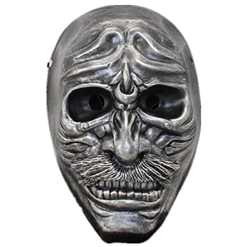 UIUKDWUC Paydays Old Man Maske Harz Vollgesichtsmaske Cosplay Kostüm Requisiten für Halloween Party UIUKDWUC Paydays Old Man Maske Harz Vollgesichtsmaske Cosplay Kostüm Requisiten für Halloween Party von UIUKDWUC