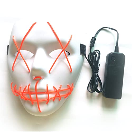 UIUKDWUC Purges LED Maske für Halloween Karneval Kostüm Party Requisiten UIUKDWUC Purges LED Maske für Halloween Karneval Kostüm Party Requisiten von UIUKDWUC