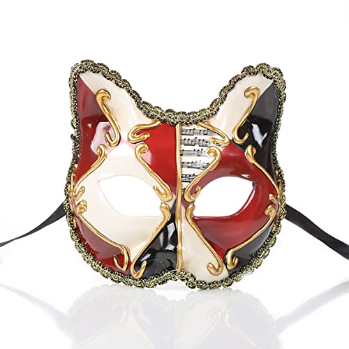 UIUKDWUC Venezianische Kätzchen-Cosplay-Maske für Kinder, Kunststoff, Maskerade, Party, Maske für Halloween, Karneval, Kostüm, Party-Requisiten UIUKDWUC Venezianische Kätzchen-Cosplay-Maske für Kinder, Kunststoff, Maskerade, Party, Maske für Halloween, Karneval, Kostüm, Party-Requisiten von UIUKDWUC