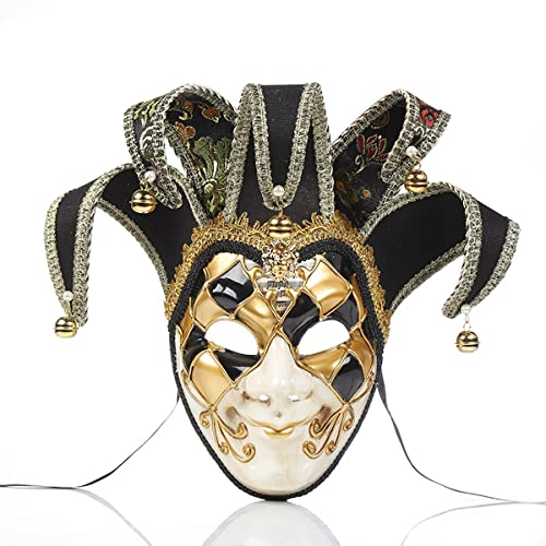 UIUKDWUC Venezianische Maskerade Maske für Halloween Karneval Kostüm Party Requisiten UIUKDWUC Venezianische Maskerade Maske für Halloween Karneval Kostüm Party Requisiten von UIUKDWUC