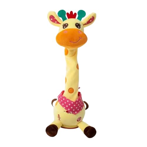 UIXENI Volume Control Singing Dancing Talking Giraffe Speaking Toy for Toddler Encourage Speech Toy von UIXENI