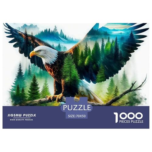 1000 Teile Adler Geschicklichkeitsspiel Puzzles Für Erwachsen Lernspiel Premium Quality Geschenke Für Die Ganze Familie 70x50cm/1000pcs 1000 Teile Adler Geschicklichkeitsspiel Puzzles Für Erwachsen Lernspiel Premium Quality Geschenke Für Die Ganze Familie 70x50cm/1000pcs von UJSDVNNJJ