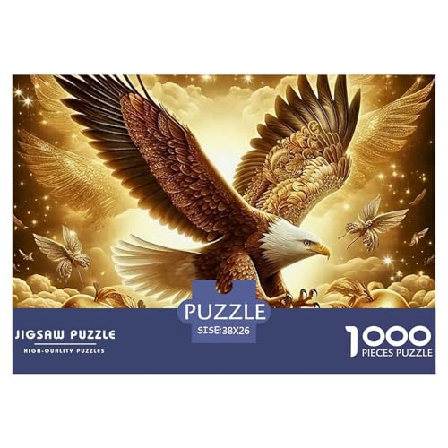 1000 Teile Adler Geschicklichkeitsspiel Puzzles Für Erwachsen Lernspiel Premium Quality Geschenke Für Erwachsene Und Kinder Ab 14 Jahren 38x26cm/1000pcs von UJSDVNNJJ