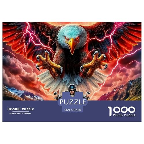 1000-Teile Adler Geschicklichkeitsspiel Puzzles Für Erwachsen Lernspiel Premium Quality Geschenke Für Erwachsene Und Kinder Ab 14 Jahren 70x50cm/1000pcs 1000-Teile Adler Geschicklichkeitsspiel Puzzles Für Erwachsen Lernspiel Premium Quality Geschenke Für Erwachsene Und Kinder Ab 14 Jahren 70x50cm/1000pcs von UJSDVNNJJ