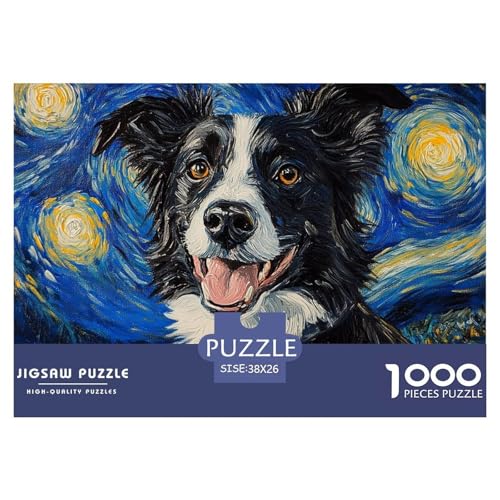 1000-Teile Australischer Schäfer Geschicklichkeitsspiel Puzzles Für Erwachsen Herausforderung Spielzeug Premium Quality Geschenke Für Die Ganze Familie 38x26cm/1000pcs 1000-Teile Australischer Schäfer Geschicklichkeitsspiel Puzzles Für Erwachsen Herausforderung Spielzeug Premium Quality Geschenke Für Die Ganze Familie 38x26cm/1000pcs von UJSDVNNJJ