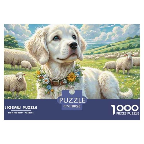 1000-Teile Beagle Geschicklichkeitsspiel Puzzles Für Erwachsen Lernspiel Premium Quality Geschenke Für Erwachsene Und Kinder Ab 14 Jahren 38x26cm/1000pcs von UJSDVNNJJ