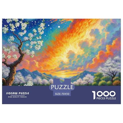 1000-Teile Birnenblüte Geschicklichkeitsspiel Puzzles Für Erwachsen Lernspiel Premium Quality Geschenke Für Die Ganze Familie 70x50cm/1000pcs 1000-Teile Birnenblüte Geschicklichkeitsspiel Puzzles Für Erwachsen Lernspiel Premium Quality Geschenke Für Die Ganze Familie 70x50cm/1000pcs von UJSDVNNJJ
