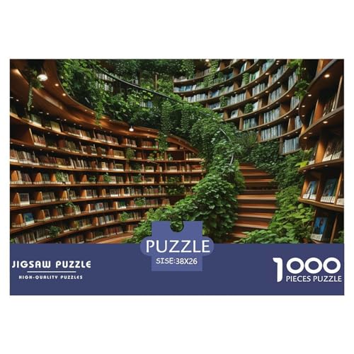 1000 Teile Bücherregal Geschicklichkeitsspiel Puzzles Für Erwachsen Herausforderung Spielzeug Premium Quality Geschenke Für Die Ganze Familie 38x26cm/1000pcs 1000 Teile Bücherregal Geschicklichkeitsspiel Puzzles Für Erwachsen Herausforderung Spielzeug Premium Quality Geschenke Für Die Ganze Familie 38x26cm/1000pcs von UJSDVNNJJ