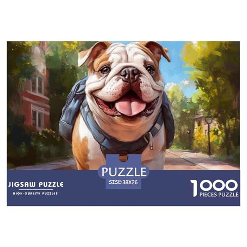 1000 Teile Bulldog Geschicklichkeitsspiel Puzzles Für Erwachsen Lernspiel Premium Quality Geschenke Für Die Ganze Familie 38x26cm/1000pcs 1000 Teile Bulldog Geschicklichkeitsspiel Puzzles Für Erwachsen Lernspiel Premium Quality Geschenke Für Die Ganze Familie 38x26cm/1000pcs von UJSDVNNJJ
