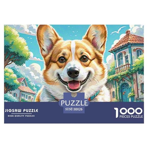 1000 Teile Corgi Geschicklichkeitsspiel Puzzles Für Erwachsen Lernspiel Premium Quality Geschenke Für Erwachsene Und Kinder Ab 14 Jahren 38x26cm/1000pcs 1000 Teile Corgi Geschicklichkeitsspiel Puzzles Für Erwachsen Lernspiel Premium Quality Geschenke Für Erwachsene Und Kinder Ab 14 Jahren 38x26cm/1000pcs von UJSDVNNJJ
