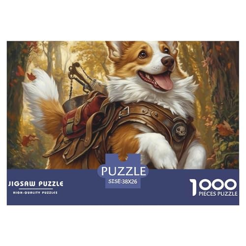 1000-Teile Corgi Geschicklichkeitsspiel Puzzles Für Erwachsen Lernspiel Premium Quality Stress Abbauen Für Die Ganze Familie 38x26cm/1000pcs 1000-Teile Corgi Geschicklichkeitsspiel Puzzles Für Erwachsen Lernspiel Premium Quality Stress Abbauen Für Die Ganze Familie 38x26cm/1000pcs von UJSDVNNJJ