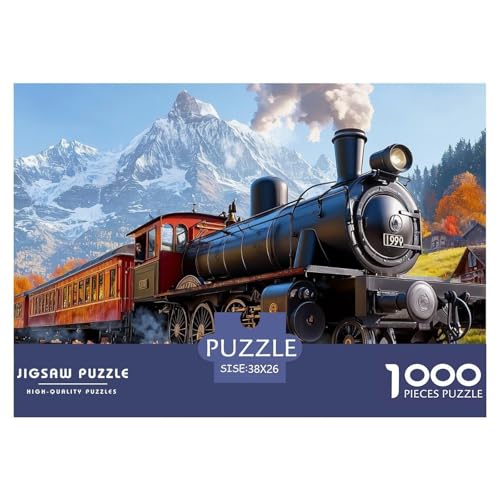 1000-Teile Dampfzug Pädagogisches Spiel Puzzles Für Erwachsen Herausforderung Spielzeug Premium Quality Stress Abbauen Für Die Ganze Familie 38x26cm/1000pcs 1000-Teile Dampfzug Pädagogisches Spiel Puzzles Für Erwachsen Herausforderung Spielzeug Premium Quality Stress Abbauen Für Die Ganze Familie 38x26cm/1000pcs von UJSDVNNJJ