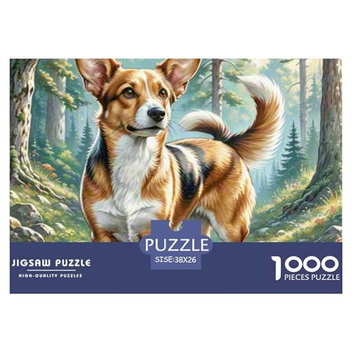 1000-Teile Deerhound Geschicklichkeitsspiel Puzzles Für Erwachsen Herausforderung Spielzeug Premium Quality Stress Abbauen Für Die Ganze Familie 38x26cm/1000pcs von UJSDVNNJJ