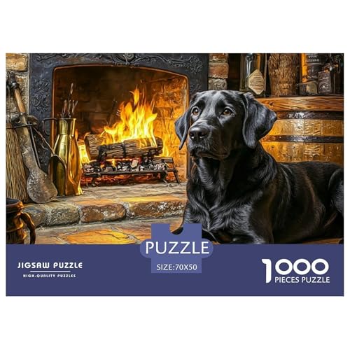 1000 Teile Der Labrador Retriever Pädagogisches Spiel Puzzles Für Erwachsen Herausforderung Spielzeug Premium Quality Geschenke Für Erwachsene Und Kinder Ab 14 Jahren 70x50cm/1000pcs von UJSDVNNJJ