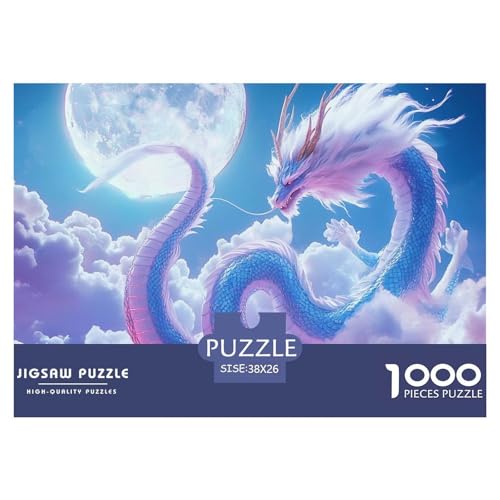 1000 Teile Drachen Geschicklichkeitsspiel Puzzles Für Erwachsen Lernspiel Premium Quality Stress Abbauen Für Die Ganze Familie 38x26cm/1000pcs 1000 Teile Drachen Geschicklichkeitsspiel Puzzles Für Erwachsen Lernspiel Premium Quality Stress Abbauen Für Die Ganze Familie 38x26cm/1000pcs von UJSDVNNJJ