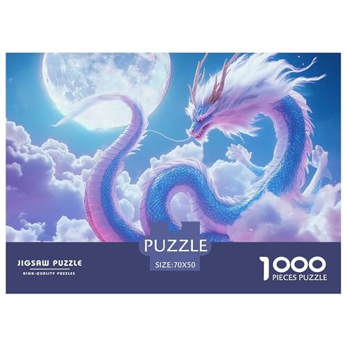 1000-Teile Drachen Pädagogisches Spiel Puzzles Für Erwachsen Lernspiel Premium Quality Geschenke Für Die Ganze Familie 70x50cm/1000pcs 1000-Teile Drachen Pädagogisches Spiel Puzzles Für Erwachsen Lernspiel Premium Quality Geschenke Für Die Ganze Familie 70x50cm/1000pcs von UJSDVNNJJ