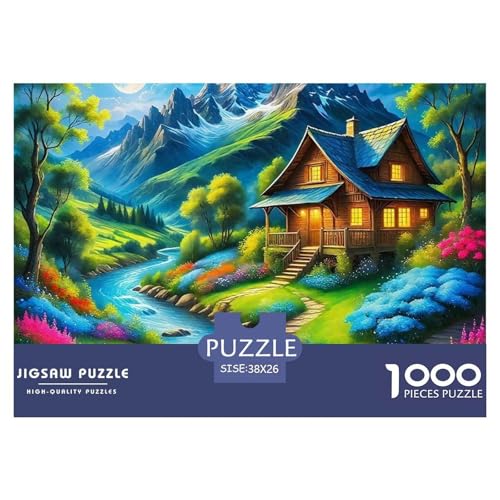 1000-Teile Dschungel Geschicklichkeitsspiel Puzzles Für Erwachsen Lernspiel Premium Quality Geschenke Für Erwachsene Und Kinder Ab 14 Jahren 38x26cm/1000pcs von UJSDVNNJJ