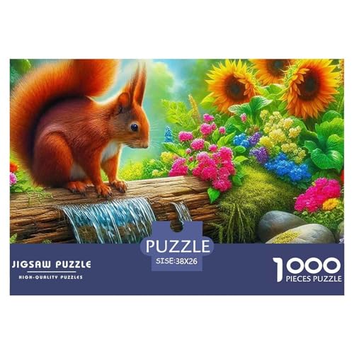 1000 Teile Eichhörnchen Geschicklichkeitsspiel Puzzles Für Erwachsen Herausforderung Spielzeug Premium Quality Stress Abbauen Für Die Ganze Familie 38x26cm/1000pcs 1000 Teile Eichhörnchen Geschicklichkeitsspiel Puzzles Für Erwachsen Herausforderung Spielzeug Premium Quality Stress Abbauen Für Die Ganze Familie 38x26cm/1000pcs von UJSDVNNJJ