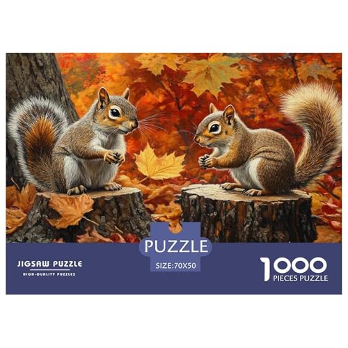 1000-Teile Eichhörnchen Geschicklichkeitsspiel Puzzles Für Erwachsen Herausforderung Spielzeug Premium Quality Stress Abbauen Für Die Ganze Familie 70x50cm/1000pcs 1000-Teile Eichhörnchen Geschicklichkeitsspiel Puzzles Für Erwachsen Herausforderung Spielzeug Premium Quality Stress Abbauen Für Die Ganze Familie 70x50cm/1000pcs von UJSDVNNJJ