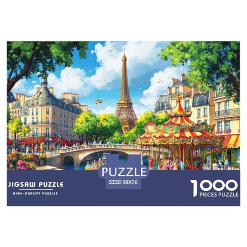 1000 Teile Eiffelturm Pädagogisches Spiel Puzzles Für Erwachsen Herausforderung Spielzeug Premium Quality Geschenke Für Die Ganze Familie 38x26cm/1000pcs 1000 Teile Eiffelturm Pädagogisches Spiel Puzzles Für Erwachsen Herausforderung Spielzeug Premium Quality Geschenke Für Die Ganze Familie 38x26cm/1000pcs von UJSDVNNJJ