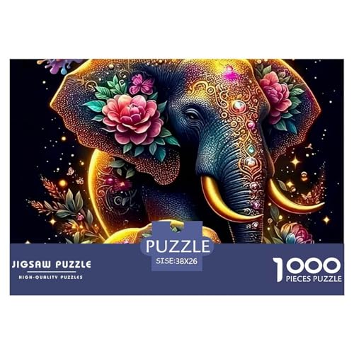 1000 Teile Elefanten Geschicklichkeitsspiel Puzzles Für Erwachsen Herausforderung Spielzeug Premium Quality Geschenke Für Die Ganze Familie 38x26cm/1000pcs 1000 Teile Elefanten Geschicklichkeitsspiel Puzzles Für Erwachsen Herausforderung Spielzeug Premium Quality Geschenke Für Die Ganze Familie 38x26cm/1000pcs von UJSDVNNJJ