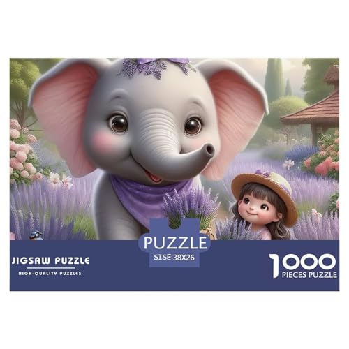 1000 Teile Elefanten Geschicklichkeitsspiel Puzzles Für Erwachsen Lernspiel Premium Quality Geschenke Für Erwachsene Und Kinder Ab 14 Jahren 38x26cm/1000pcs 1000 Teile Elefanten Geschicklichkeitsspiel Puzzles Für Erwachsen Lernspiel Premium Quality Geschenke Für Erwachsene Und Kinder Ab 14 Jahren 38x26cm/1000pcs von UJSDVNNJJ