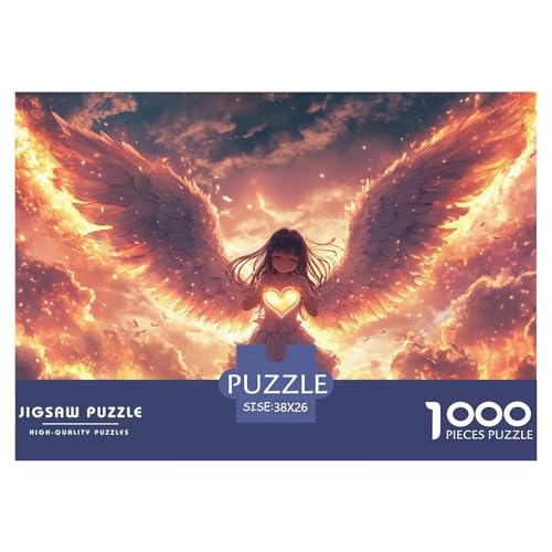 1000-Teile Engel Pädagogisches Spiel Puzzles Für Erwachsen Lernspiel Premium Quality Geschenke Für Die Ganze Familie 38x26cm/1000pcs 1000-Teile Engel Pädagogisches Spiel Puzzles Für Erwachsen Lernspiel Premium Quality Geschenke Für Die Ganze Familie 38x26cm/1000pcs von UJSDVNNJJ