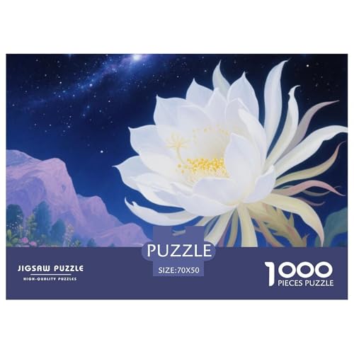 1000 Teile Epiphyllum Geschicklichkeitsspiel Puzzles Für Erwachsen Lernspiel Premium Quality Geschenke Für Erwachsene Und Kinder Ab 14 Jahren 70x50cm/1000pcs von UJSDVNNJJ
