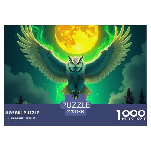 1000 Teile Eule Geschicklichkeitsspiel Puzzles Für Erwachsen Lernspiel Premium Quality Geschenke Für Die Ganze Familie 38x26cm/1000pcs 1000 Teile Eule Geschicklichkeitsspiel Puzzles Für Erwachsen Lernspiel Premium Quality Geschenke Für Die Ganze Familie 38x26cm/1000pcs von UJSDVNNJJ